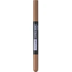 Maybelline New York NY Express Brow Satin Duo 01 Темно-блондинистий олівець для брів і пудра для брів Duo: ціни та характеристики