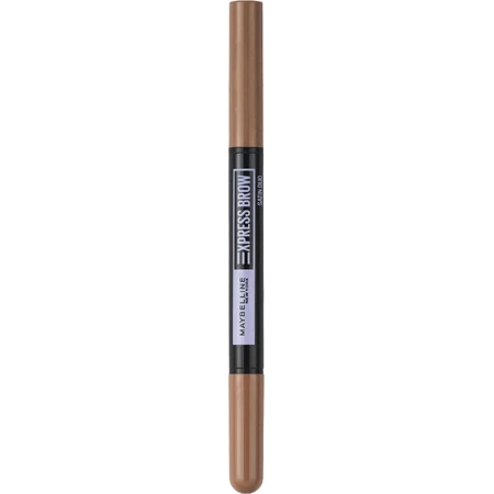 Maybelline New York NY Express Brow Satin Duo 01 Темно-блондинистий олівець для брів і пудра для брів Duo: ціни та характеристики