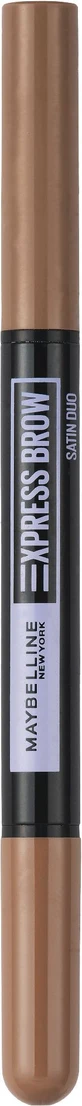Maybelline New York NY Express Brow Satin Duo 01 Темно-блондинистий олівець для брів і пудра для брів Duo