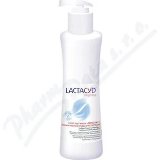 Lactacyd Интимная моющая эмульсия с пребиотиками Pharma Prebiotic Plus 1×250 мл, интимная моющая эмульсия