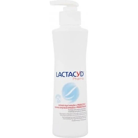 Lactacyd Интимная моющая эмульсия с пребиотиками Pharma Prebiotic Plus 1×250 мл, интимная моющая эмульсия: цены и характеристики