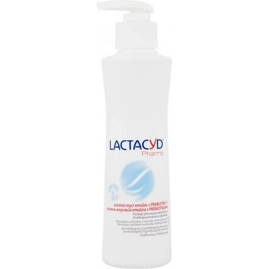 Lactacyd Интимная моющая эмульсия с пребиотиками Pharma Prebiotic Plus 1×250 мл, интимная моющая эмульсия: цены и характеристики