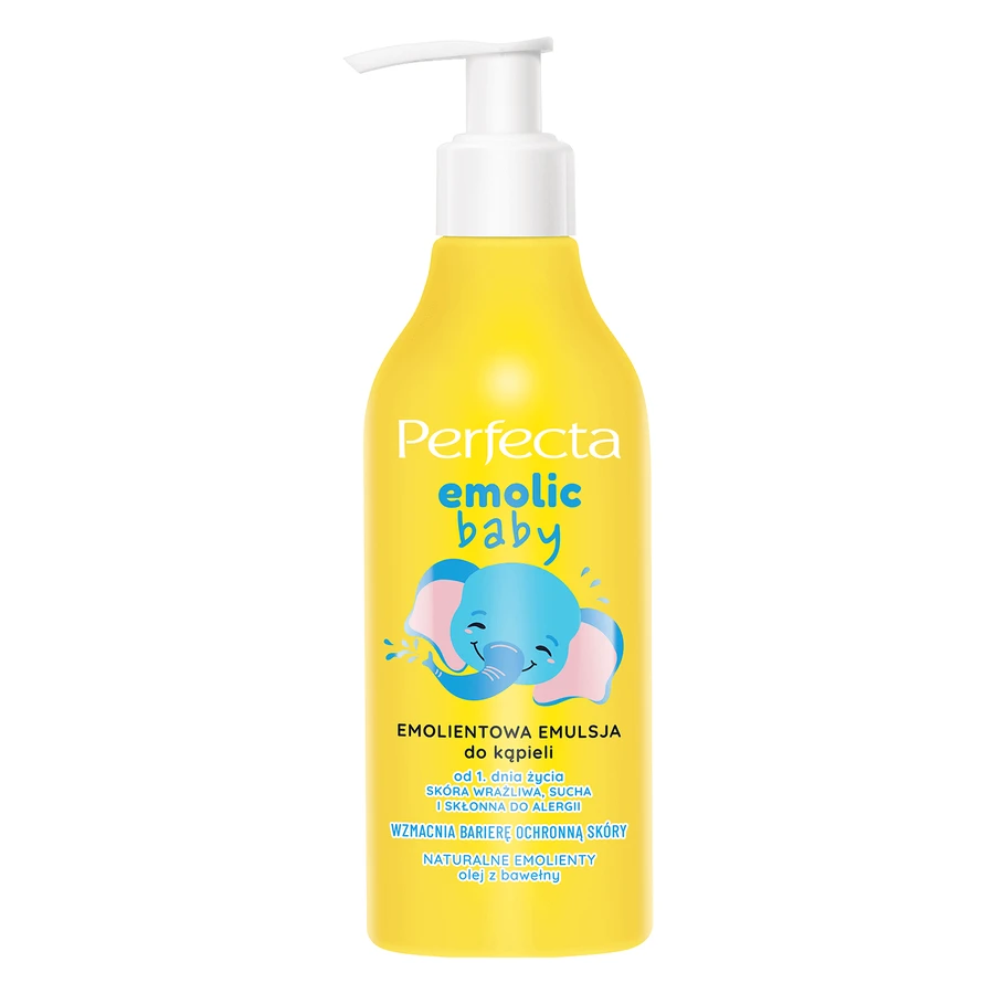 Perfecta Emolic Baby, пом'якшувальна емульсія для ванни з першого дня, 240 мл: ціни та характеристики