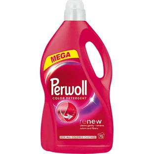 Perwoll Жидкое средство для стирки Renew Colour 75 splri, 3,75 л
