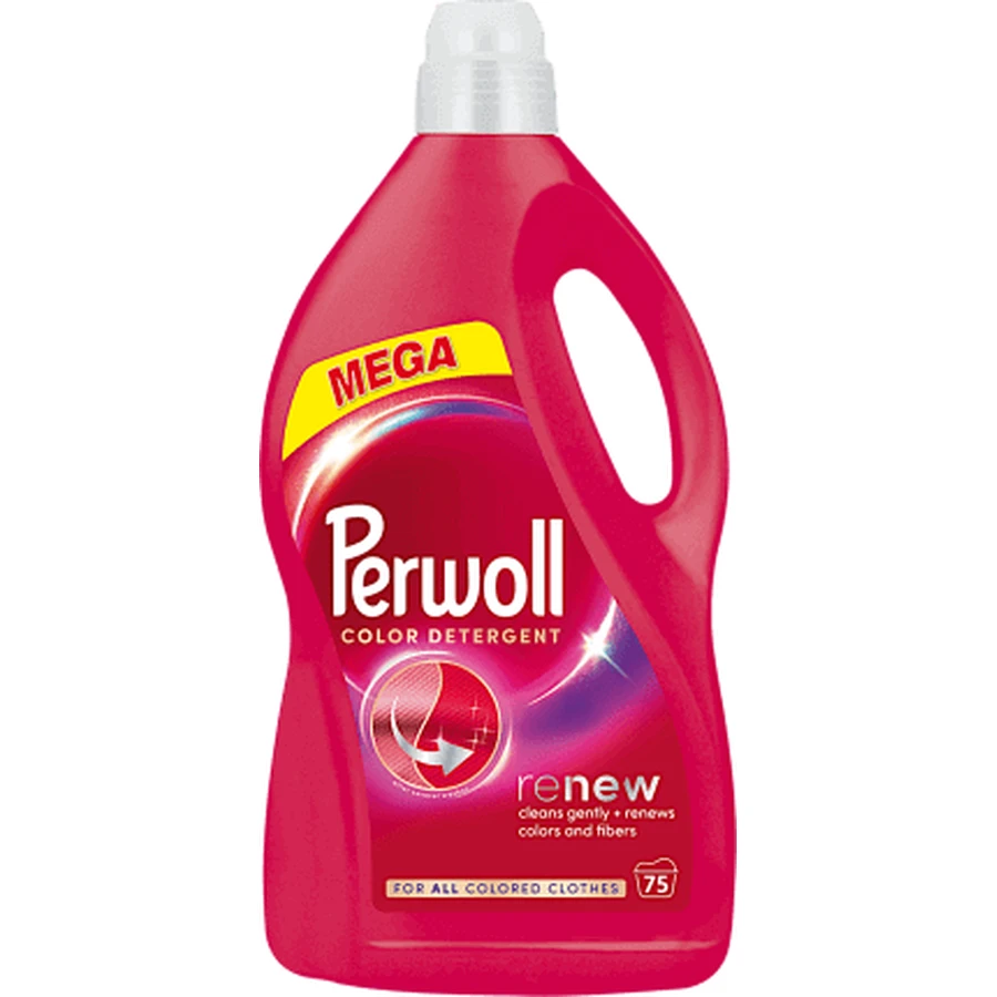 Perwoll Жидкое средство для стирки Renew Colour 75 splri, 3,75 л: цены и характеристики