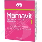GS Мамавіт 1 Планування та 1-й триместр 30 таблеток 1×30 табл, дієтична добавка: ціни та характеристики