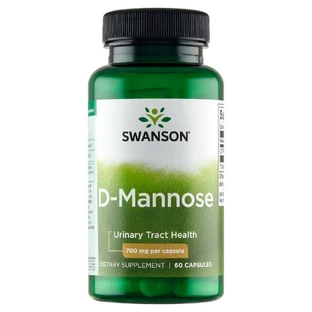 Swanson D-Mannose, D-маноза, 60 капсул