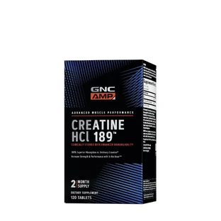 Gnc Amp Creatine Hcl 189, креатин, 120 тб