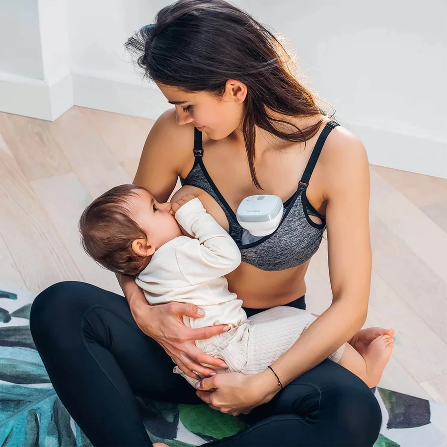 BabyOno Shelly, электрический молокоотсос, стиль "бабочка", не требует рук: цены и характеристики