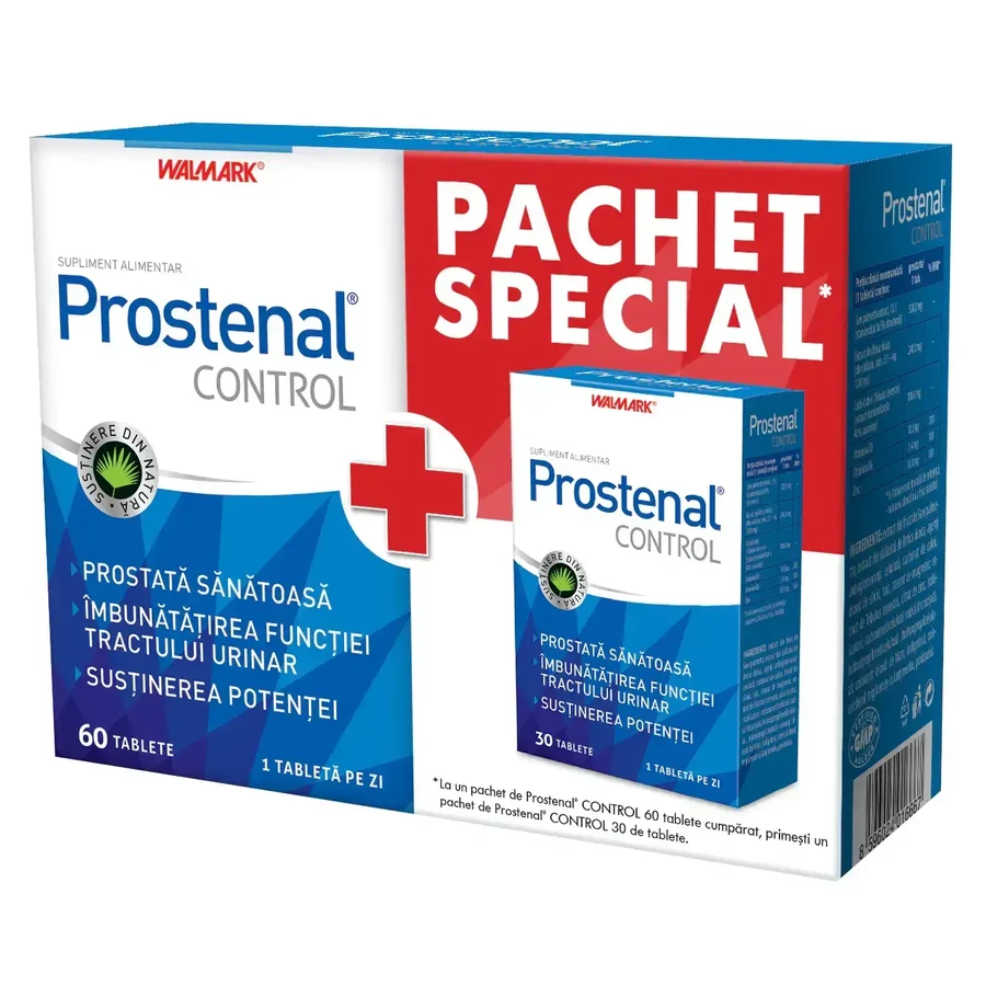 Prostenal Control pack Walmark, 60 + 30 таблеток: ціни та характеристики