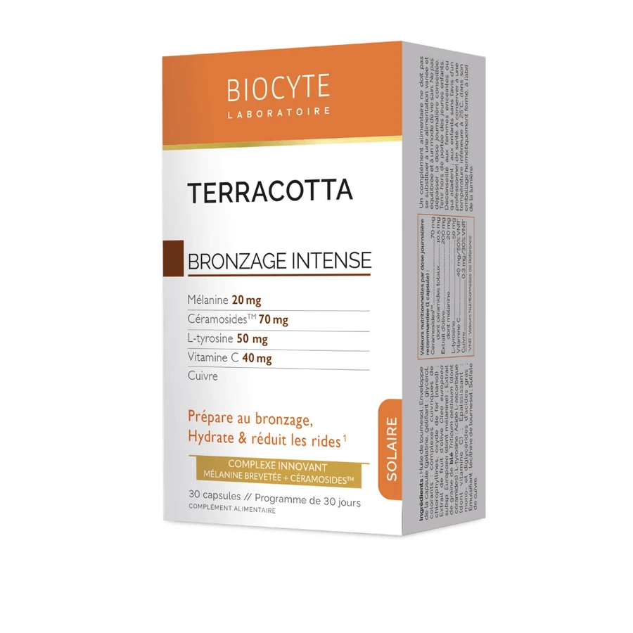 Terracotta Bronz Intens, 30 капсул, Biocyte: цены и характеристики