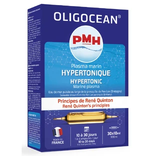 Гіпертонічна морська плазма Oligocean, метод Квінтона, 30 флаконів по 10 мл, SuperDiet