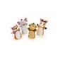 Набор из 4 ручных кукол "Зоопарк", Melissa & Doug