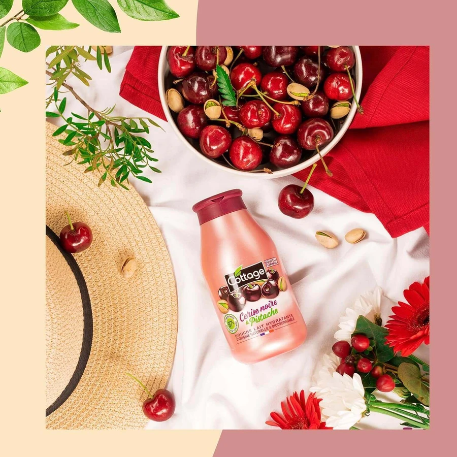 Молочко для душа Cottage Cerise Noire & Pistache, увлажняющее, 250 мл: цены и характеристики