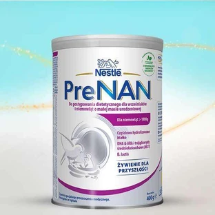 Nestle PreNAN, для младенцев и детей младшего возраста весом более 1800 г, 400 г