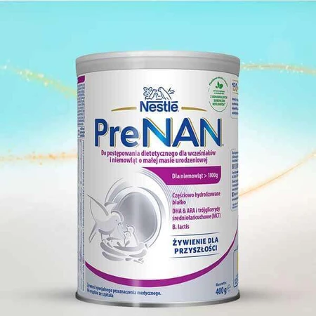 Nestle PreNAN, для младенцев и детей младшего возраста весом более 1800 г, 400 г: цены и характеристики