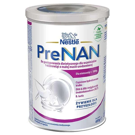 Nestle PreNAN, для младенцев и детей младшего возраста весом более 1800 г, 400 г: цены и характеристики