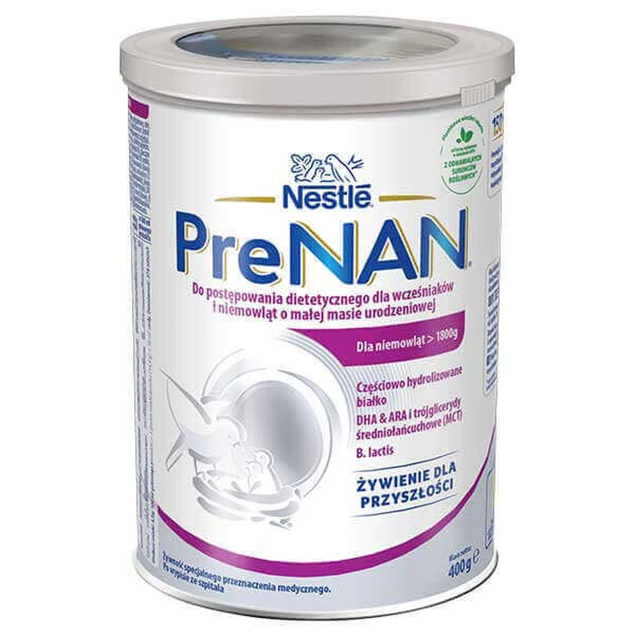 Nestle PreNAN, для младенцев и детей младшего возраста весом более 1800 г, 400 г: цены и характеристики