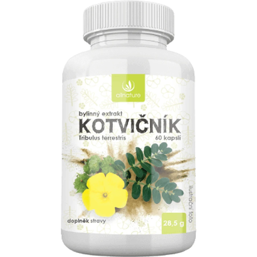 Allnature Екстракт трави анчоусів 60 капсул: ціни та характеристики