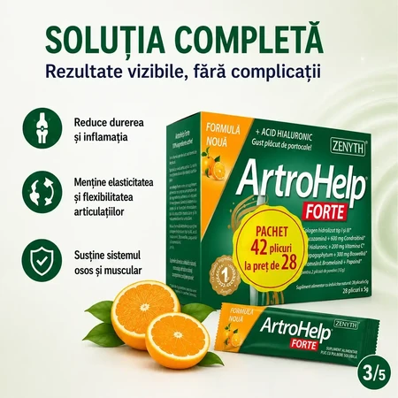 АртроХелп Форте Zenyth ArtroHelp Forte, 28+14 саше: ціни та характеристики