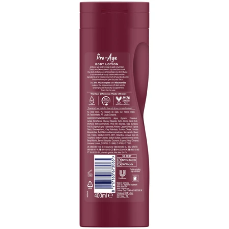 Лосьйон для тіла Dove Pro-Age 400 мл: ціни та характеристики