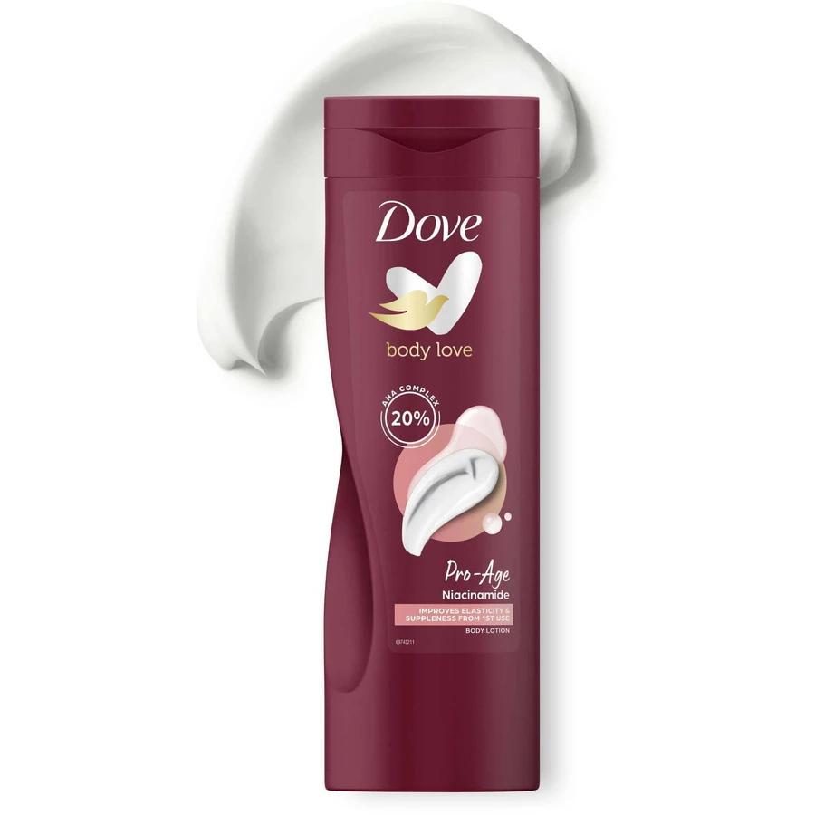 Лосьйон для тіла Dove Pro-Age 400 мл: ціни та характеристики