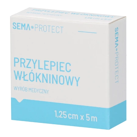 SEMA Protect, нетканый клейкий материал, 1,25 см x 5 м, 1 шт.: цены и характеристики