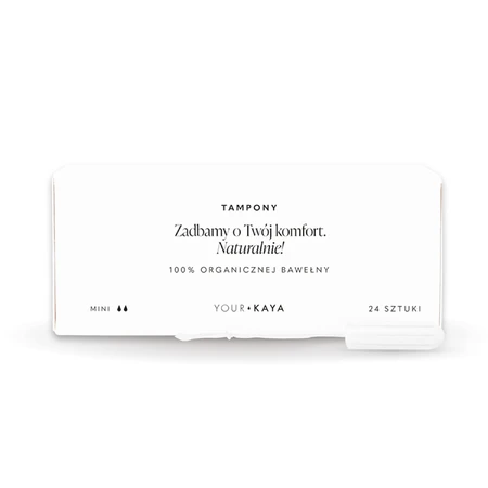 Your KAYA, органічні гігієнічні тампони, міні, 24 шт.: ціни та характеристики