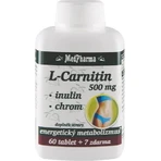 MedPharma L-карнітин 500 мг + інулін + хром 1×67 табл, L-CARNITINE + INULIN + CHROMIUM, L-CARNITINE + INULIN + CHROMIUM: ціни та характеристики