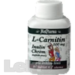 MedPharma L-карнітин 500 мг + інулін + хром 1×67 табл, L-CARNITINE + INULIN + CHROMIUM, L-CARNITINE + INULIN + CHROMIUM: ціни та характеристики