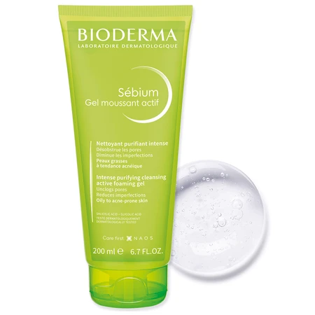 Гель-пінка Bioderma Sebium Active Foaming Gel, 200 мл: ціни та характеристики