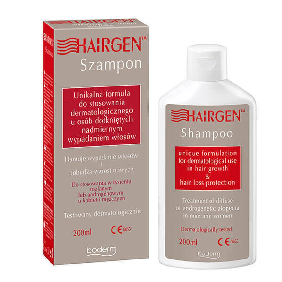 Hairgen, Шампунь, 200 мл - Долгосрочный!: цены и характеристики