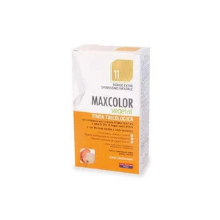 Фарба для волосся Vegetal, відтінок 11 Light Patina Blonde, 140 мл, MaxColor, MaxColor