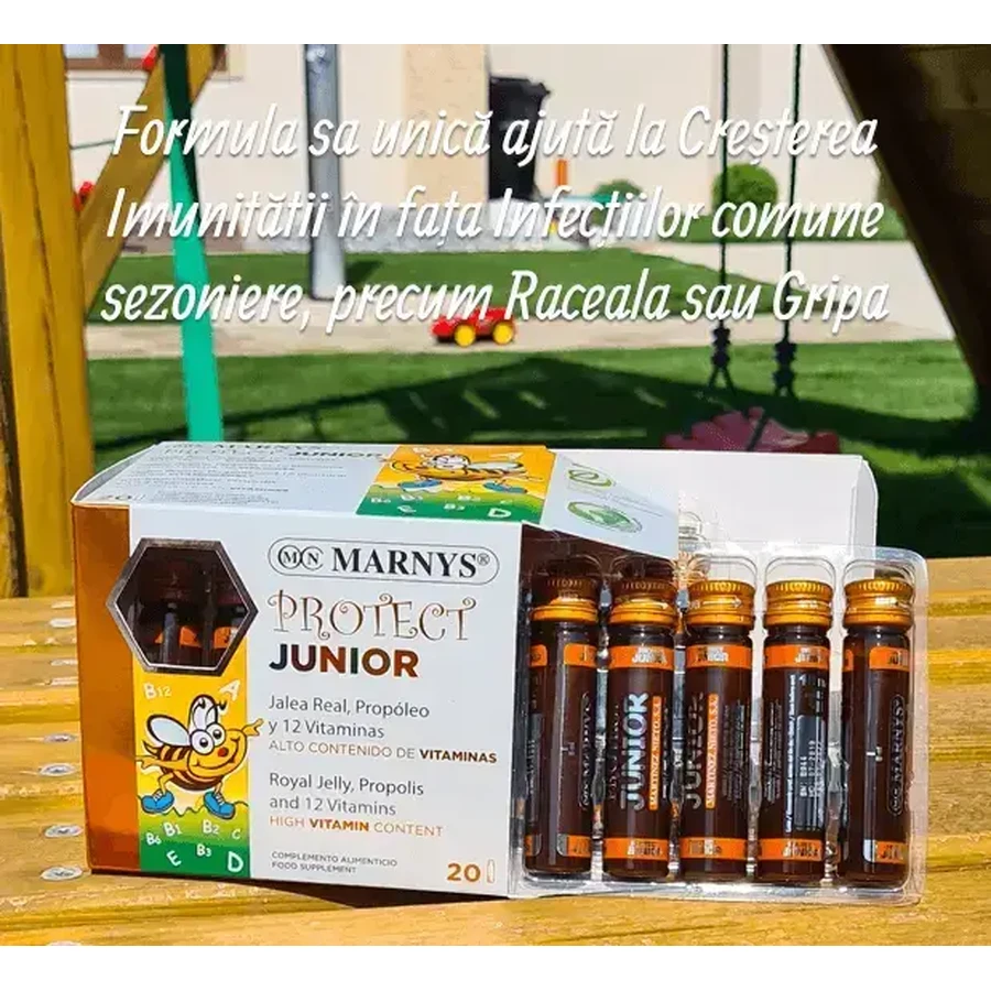 Комплекс для детского иммунитета Marnys Junior Protect для детей с 4 лет, ампулы по 11 мл №20: цены и характеристики