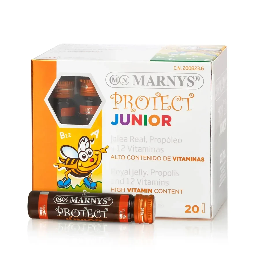 Комплекс для детского иммунитета Marnys Junior Protect для детей с 4 лет, ампулы по 11 мл №20: цены и характеристики