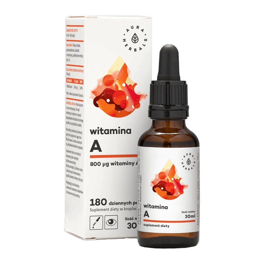 Aura Herbals Вітамін А Форте, 30 мл: ціни та характеристики