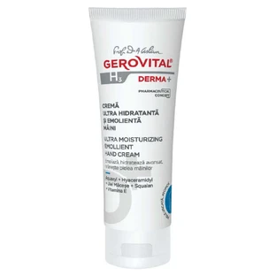 Крем для рук Farmec Gerovital H3 Derma+, ультраувлажняющий и смягчающий, 100 мл