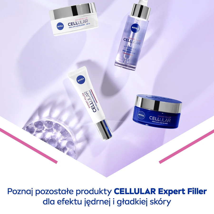 Nivea Cellular Expert Filler Гіалуронова сироватка для заповнення дефектів, 30 мл: ціни та характеристики