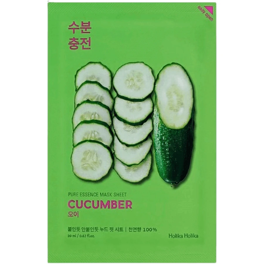 Holika Holika Pure Essence Mask Sheet, Sheet Mask - Cucumber 23 мл: цены и характеристики