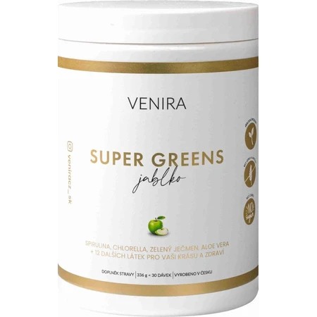 VENIRA Super Greens яблоко 1×336 г, пищевая добавка: цены и характеристики