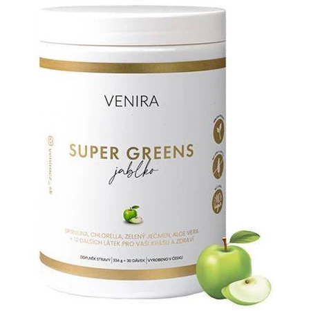 VENIRA Super Greens яблоко 1×336 г, пищевая добавка: цены и характеристики