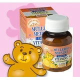 Dr.Muller Müller Плюшевые Мишки® сосательные таблетки со вкусом мандарина и витамином С 45 шт.