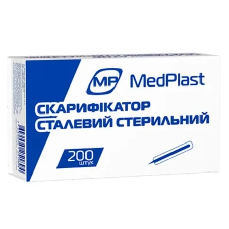 Скарификатор стальной стерильный №200: цены и характеристики