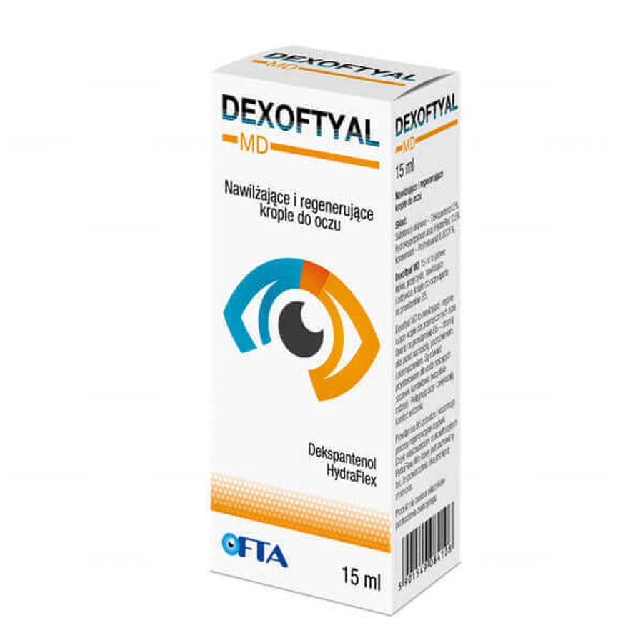 Глазные капли Дексофтиал МД Verco Dexoftyal MD, 15 мл: цены и характеристики