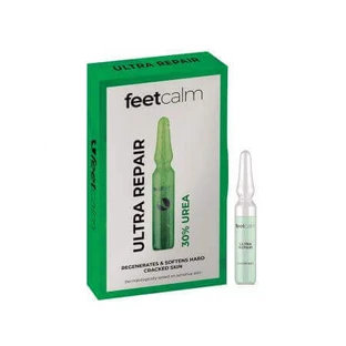 Feet Calm, 30% сечовина для ніг у флаконах, 7 флаконів по 2 мл, Feet Calm