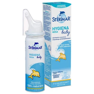 Sterimar Baby Nasal Hygiene, физиологический назальный спрей от 0 до 3 лет, 50 мл