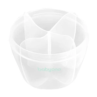BabyOno, контейнер для сухого молока, 4-камерний, 1 штука ДЕФЕКТ УПАКОВКИ