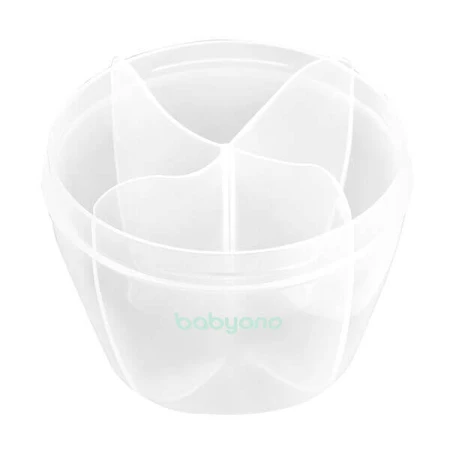 BabyOno, контейнер для сухого молока, 4-камерний, 1 штука ДЕФЕКТ УПАКОВКИ: ціни та характеристики