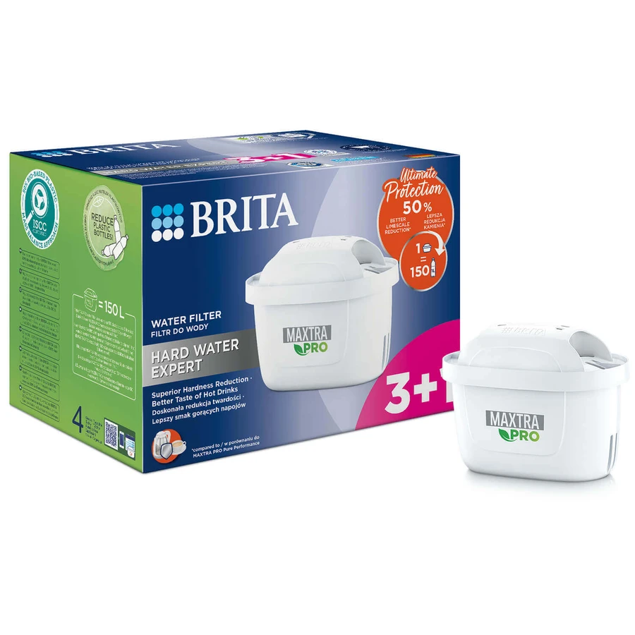 Brita Maxtra Pro Expert для жорсткої води, фільтр для води, 4 шт.: ціни та характеристики
