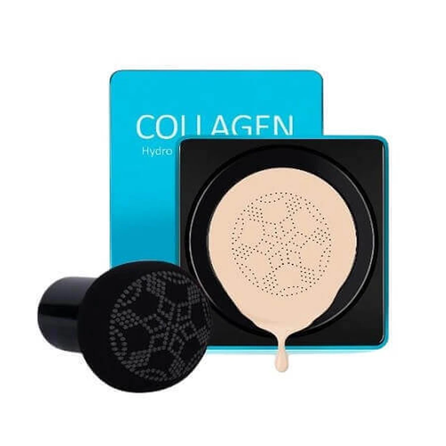 Тональний крем, TUZ, колаген, Hydro Air Cushion CC Cream, 01 слонова кістка, 15 г: ціни та характеристики